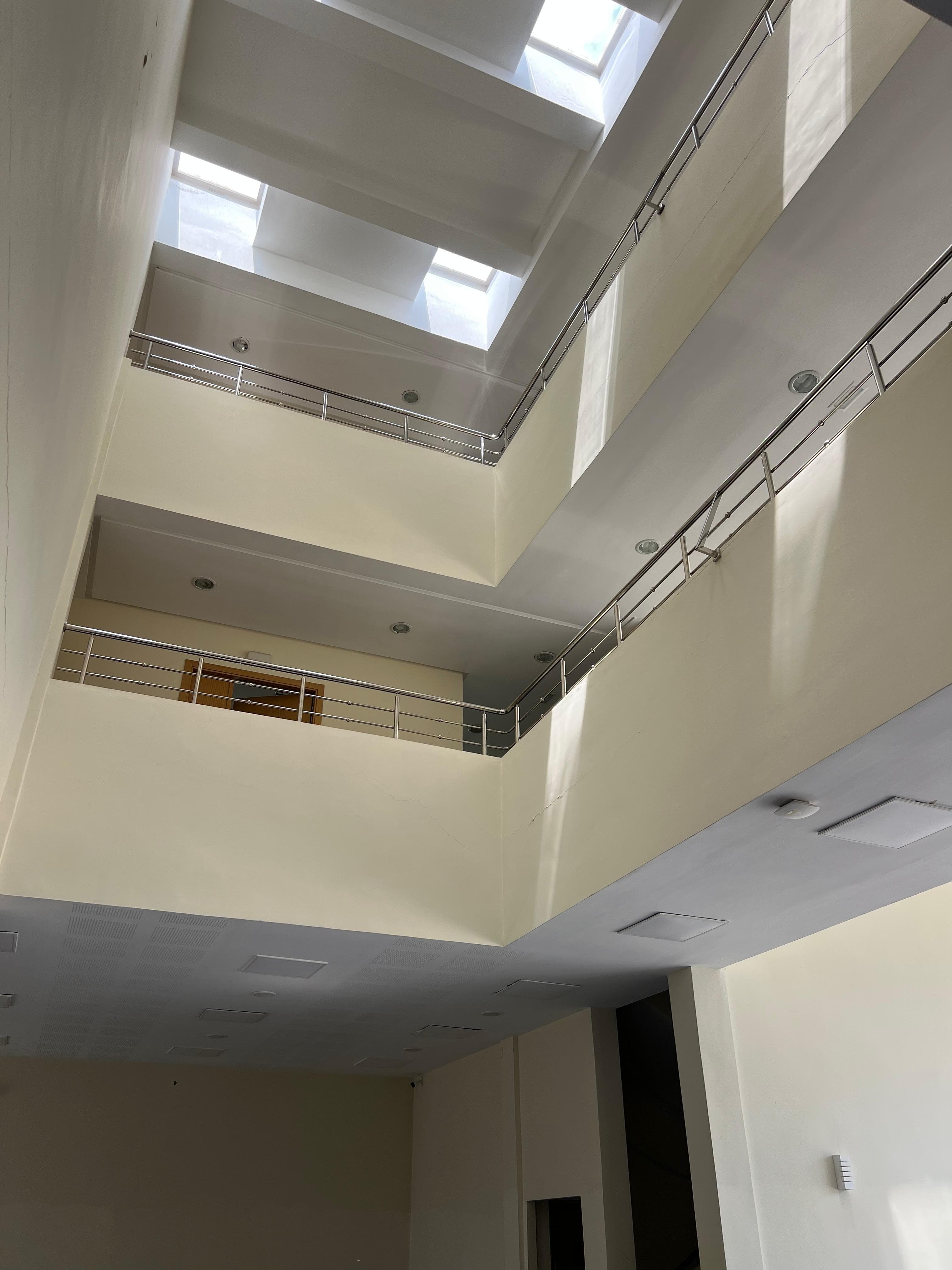 Interior of the Bennani Amphitheater showing the seating arrangement.